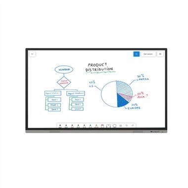 Viedā interaktīvā tāfele universitātei